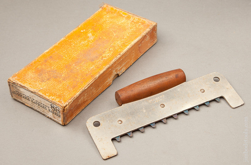 STANLEY No. 88 Adjustable Clapboard Marker FINE in Original Box 