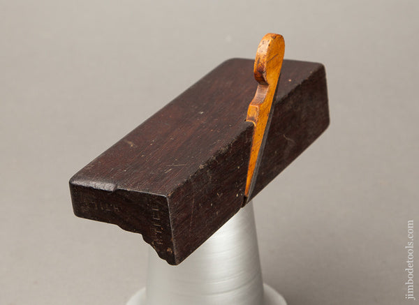 2 1/8 x 5 7/8 inch Mahogany and Boxwood Sill Drip Plane 