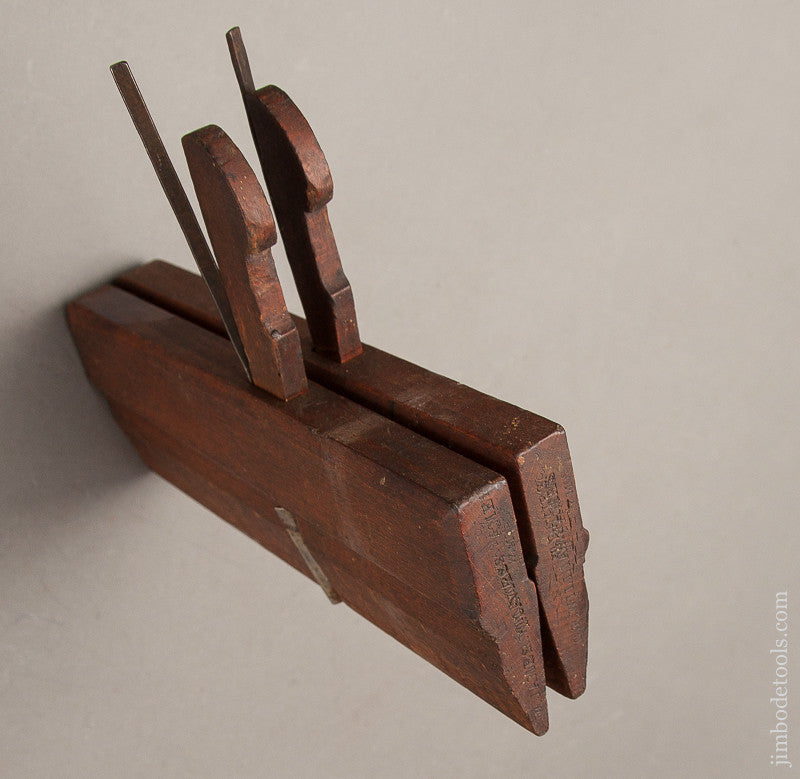 Side Rabbet Planes by W. MOSS Birmingham circa 1775-1843 FINE