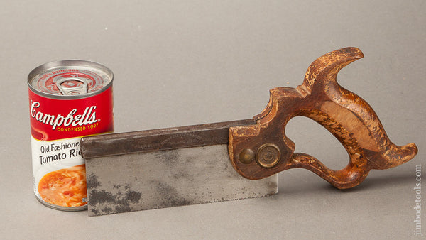  Rare! JUST SHARPENED 15 point 6 inch DISSTON Crosscut Dovetail Saw Sharpened by BLACKBURN TOOLS 