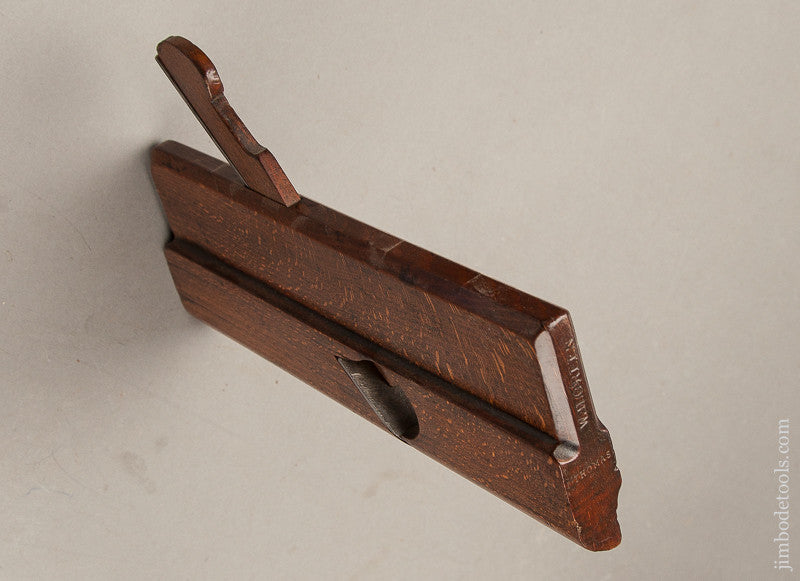  18th Century Side Round Moulding Plane by I. SYM LONDON circa 1753-1803