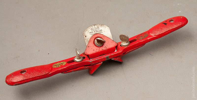 RECORD Chamfer Shave with Decals