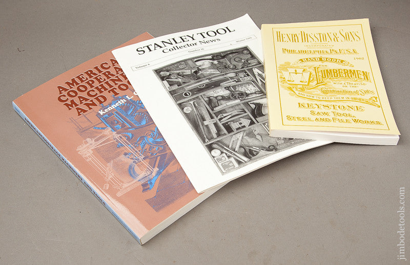 Assortment of Six Tool Books, Reprints, and Catalogs