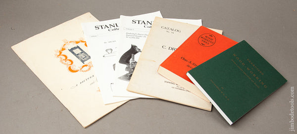 Assortment of Three Tool Books, Reprints, and Catalogs