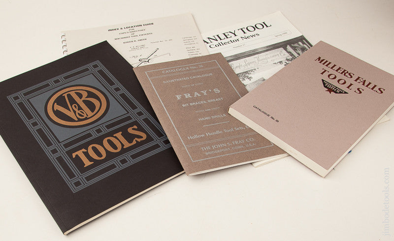  Assortment of 5 Tool Books, Reprints, and Catalogs 