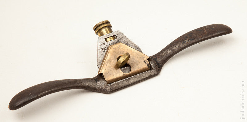 Unusual and Early PRESTON Round Bottom Spoke Shave 
