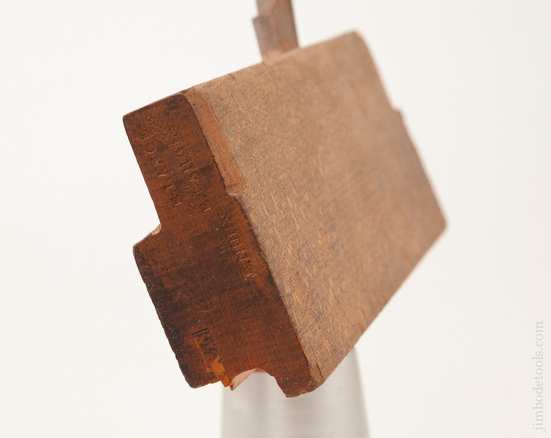  GREENFIELD TOOL CO. 1/2 Side Bead Plane GOOD+ circa 1851-83 