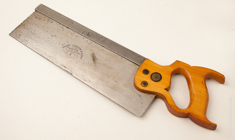 13 point 14 inch Crosscut DISSTON No. 4 Tenon Saw NEW OLD STOCK