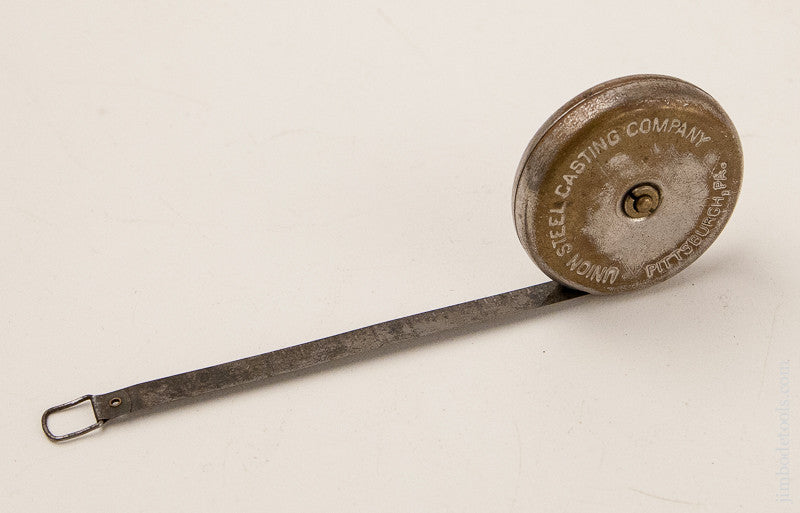  LUFKIN Advertising Tape Measure UNION STEEL CASTING COMPANY PITTSBURGH P.A. 