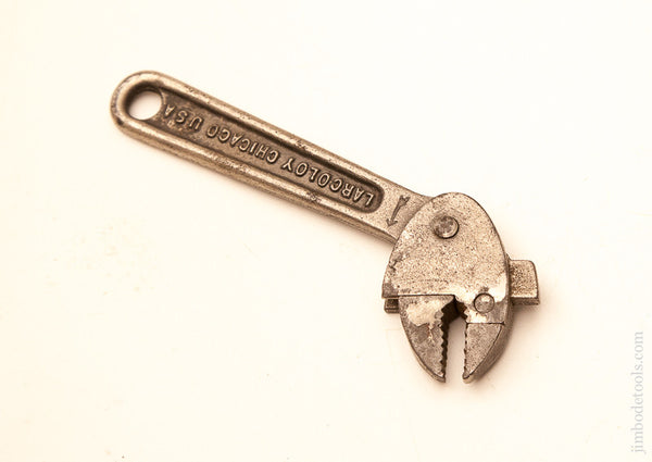  6 inch Patented LARCOLOY Swivel Head Wrench 