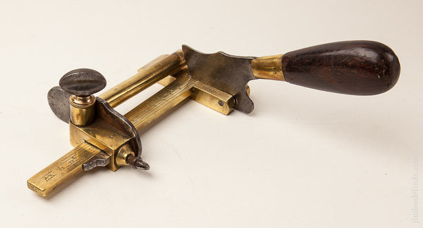 Fancy Brass BLANCHARD A PARIS Leather Plow 