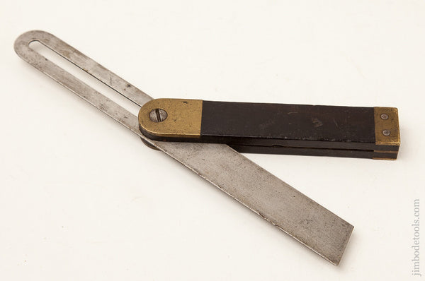 Ten inch Rosewood and Brass Bevel 