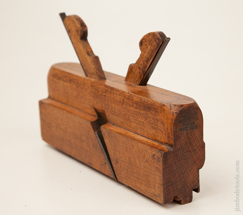 Coming & Going 1/2 inch Tongue & Groove Plane by J. COLTON Philadelphia, PA circa 1837-60 FINE
