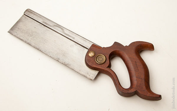 Just Sharpened! 17 point 8 inch Crosscut DISSTON Back Saw 