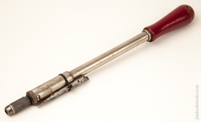 NORTH BROS YANKEE No. 131A Spiral Ratchet Screwdriver with Two Bits