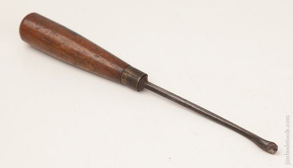 Fine J.B. ADDIS 1/4 x 8 3/4 inch Back Bent Carving Chisel - 70869R