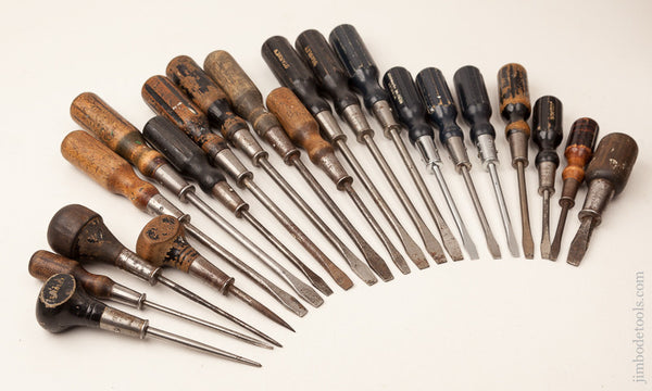  21 STANLEY HURWOOD Screwdrivers 