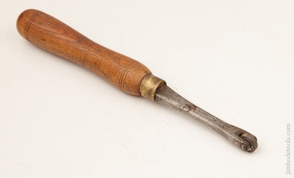 Fine 9 5/8 inch Diagonal Knurl