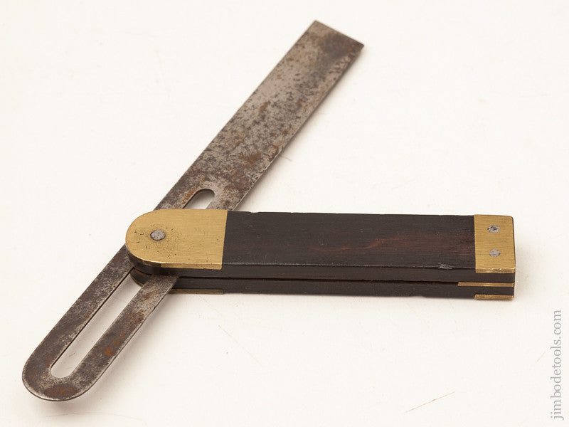 Crisp 8 inch Rosewood and Brass Bevel