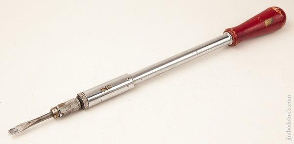 STANLEY YANKEE No. 131A Spiral Ratchet Screwdriver with One Bit