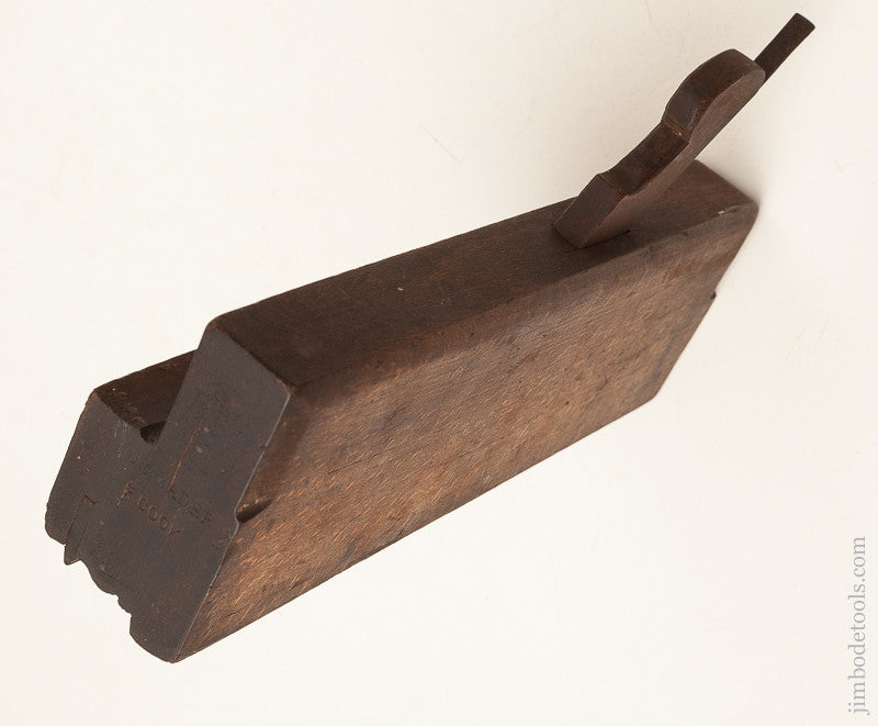 Two inch Wide Very Complex Moulding Plane by ATKIN & SON LATE MOSS circa 1847 GOOD+