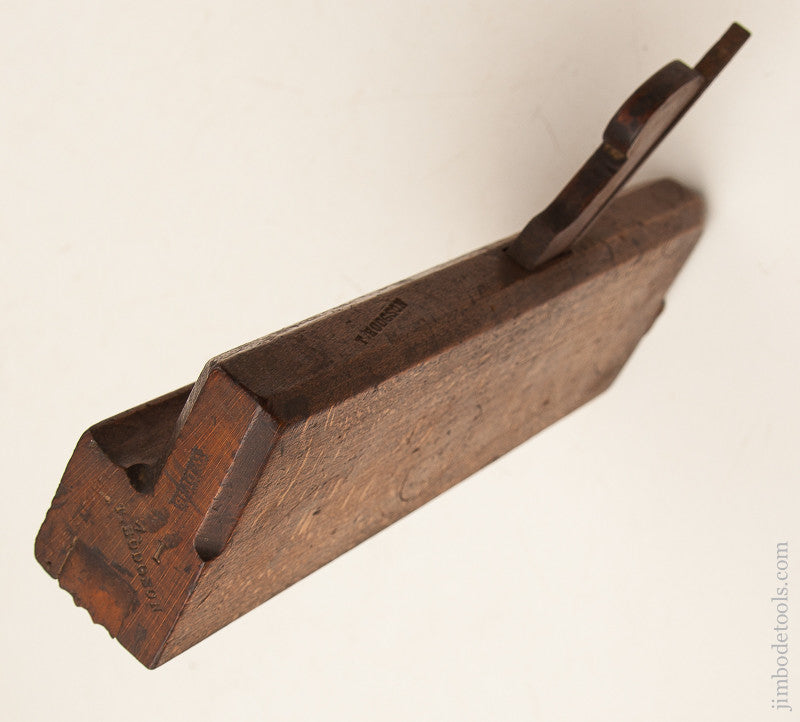 Triple 1/4 inch Bead Moulding Plane by W. DIBB York circa 1800-1843 GOOD+