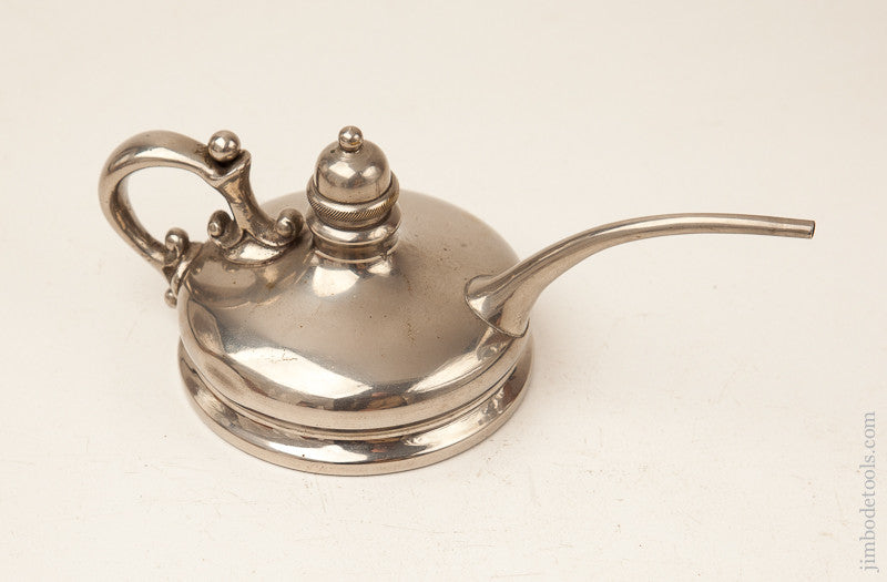 Exquisite 7 1/2 x 3 inch Oil Can