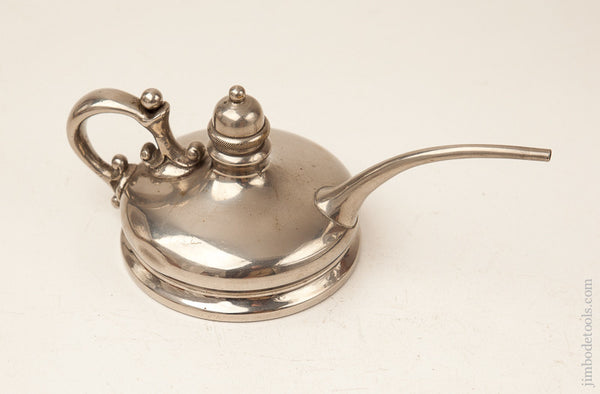 Exquisite 7 1/2 x 3 inch Oil Can