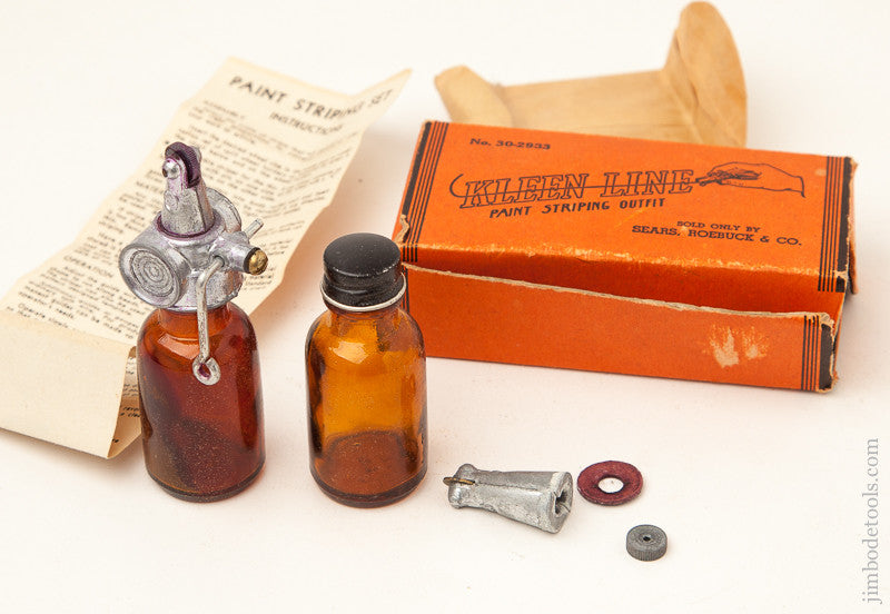 KLEEN LINE No. 30-2933 Paint Striping Outfit in Original Box