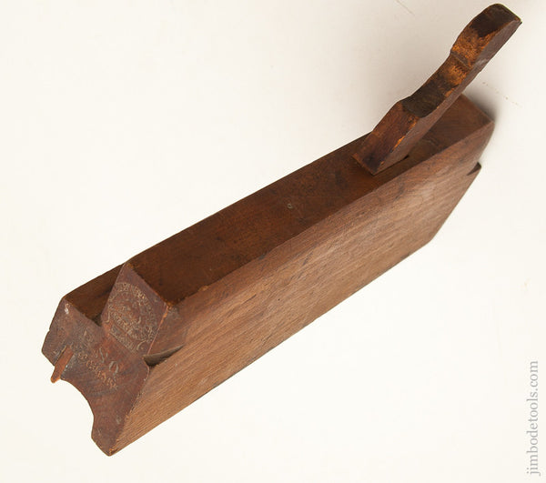 One inch Side Bead Molding Plane by T.J. M'MASTER & CO AUBURN NY circa 1825-39 GOOD