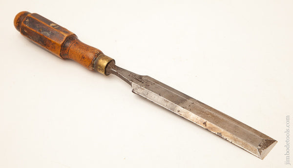 1 1/4 x 14 1/4  inch NURSE Boxwood Handled Paring Chisel 