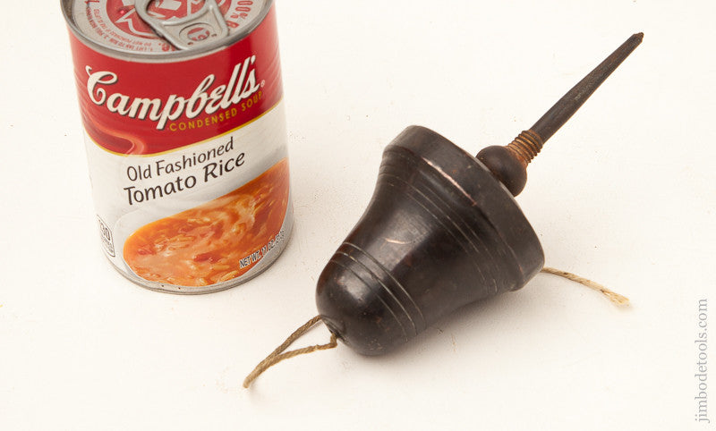 Fabulous Brass Plumb Bob with Steel Reversible Tip