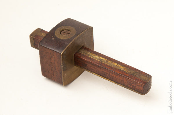 Six inch Rosewood and Brass Mortise Gauge - 71804R