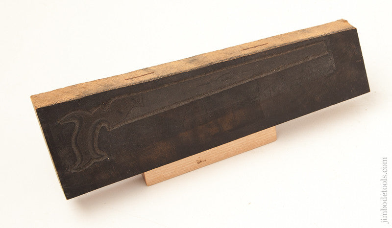  8 x 2 3/8 inch DISSTON Print Block 