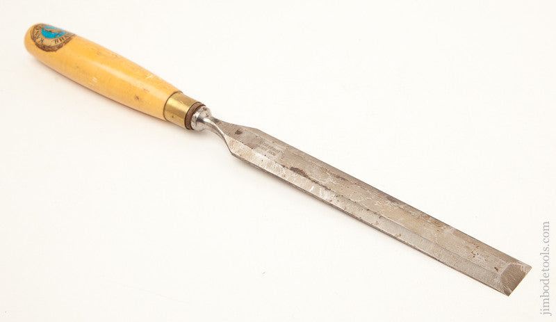 1 x 14 1/2 inch ROBt SORBY English Paring Chisel with Decal