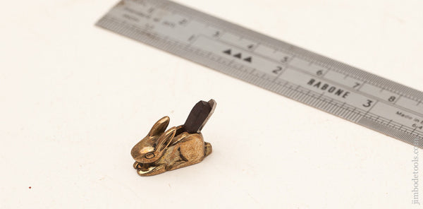 3/4 inch Brass Rabbit Plane by PAUL HAMLER 