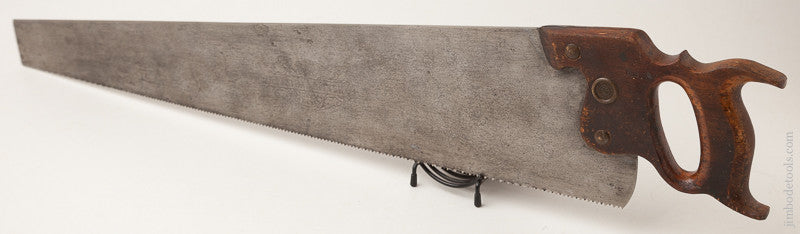  8 point 26 inch HANNIBAL RITTER Crosscut Hand Saw 