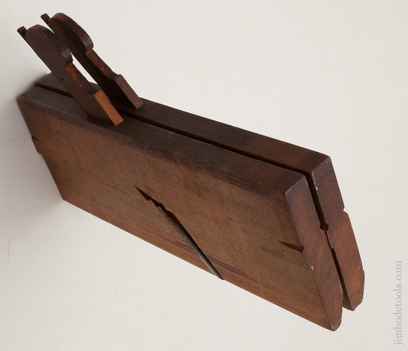 Matched Pair of No. 4 Hollow & Round Molding Planes by J. DENISON circa 1840-76 Saybrook, CT 