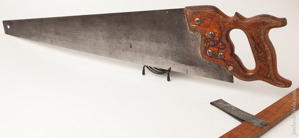 10 point 26 inch Crosscut SANDVIK No. 270 Hand Saw with Guard