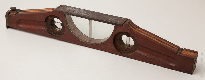 Rare! 24 1/8 inch HIGHT Patent Micrometer (Inclinometer) Level 