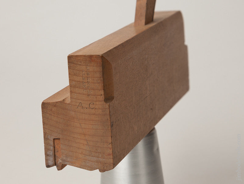 5/8 inch Molding Plane by D. BENSEN ALBANY NY circa 1827-50 EXTRA FINE