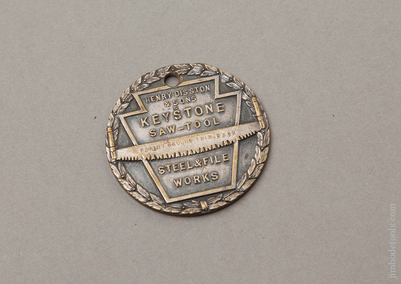 1 3/4 inch Wide DISSTON Watch Fob