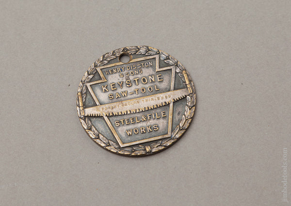 1 3/4 inch Wide DISSTON Watch Fob
