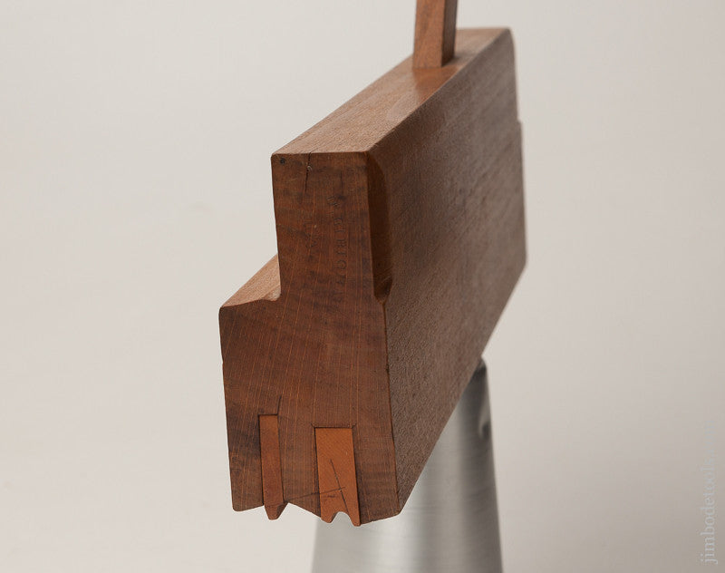 3/4 inch Molding Plane by S.H. BIBIGHAUS PHILADA PA circa 1840-60 EXTRA FINE