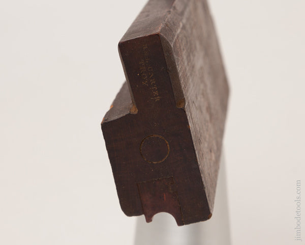 1 1/2 inch Side Bead Molding Plane by R&L CARTER TROY NY circa 1835-46 GOOD+