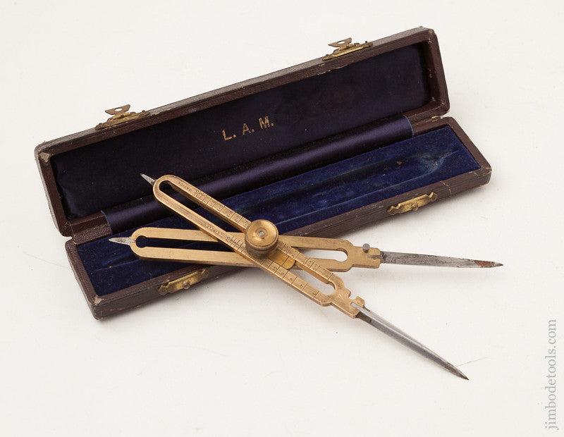 6 3/4 inch Proportional Dividers EXTRA FINE in Fitted Box
