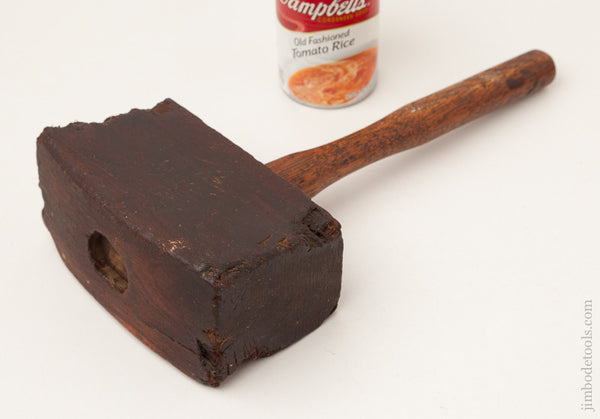 2.8 pound 6 3/8  x 13 1/4 inch Lignum Mallet