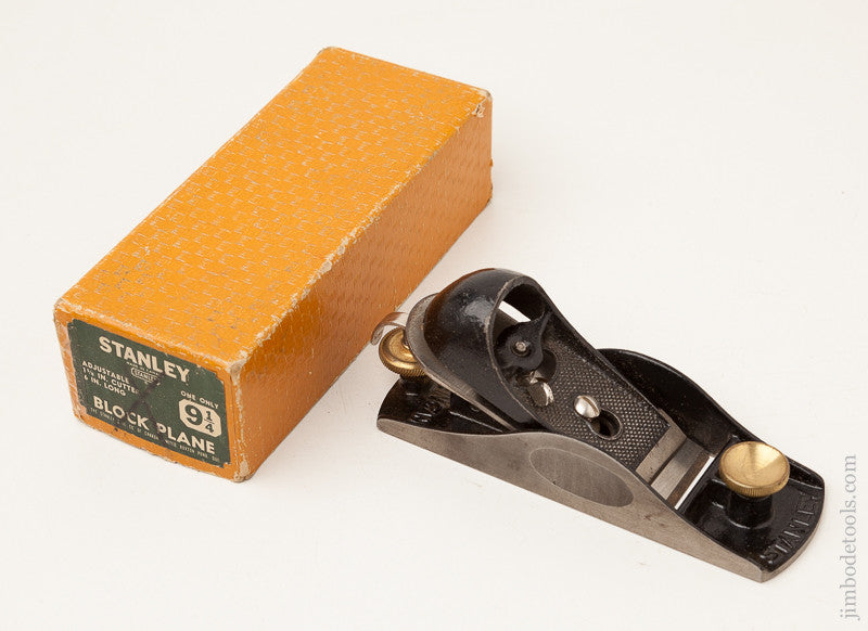 Super STANLEY No. 9 1/4 Block Plane in Original Box