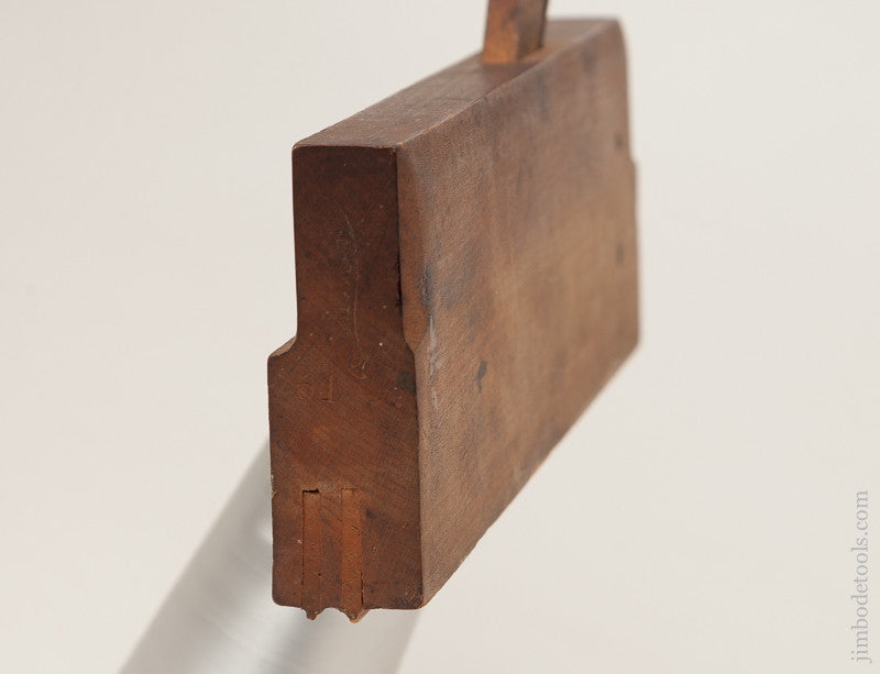 3/8 inch No. 51 Bead Plane by SANDUSKY TOOL CO Ohio circa 1869-1925 FINE