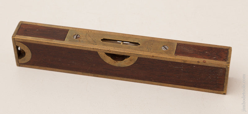 Perfect Patented STRATTON No. 10 Eight Inch Level 